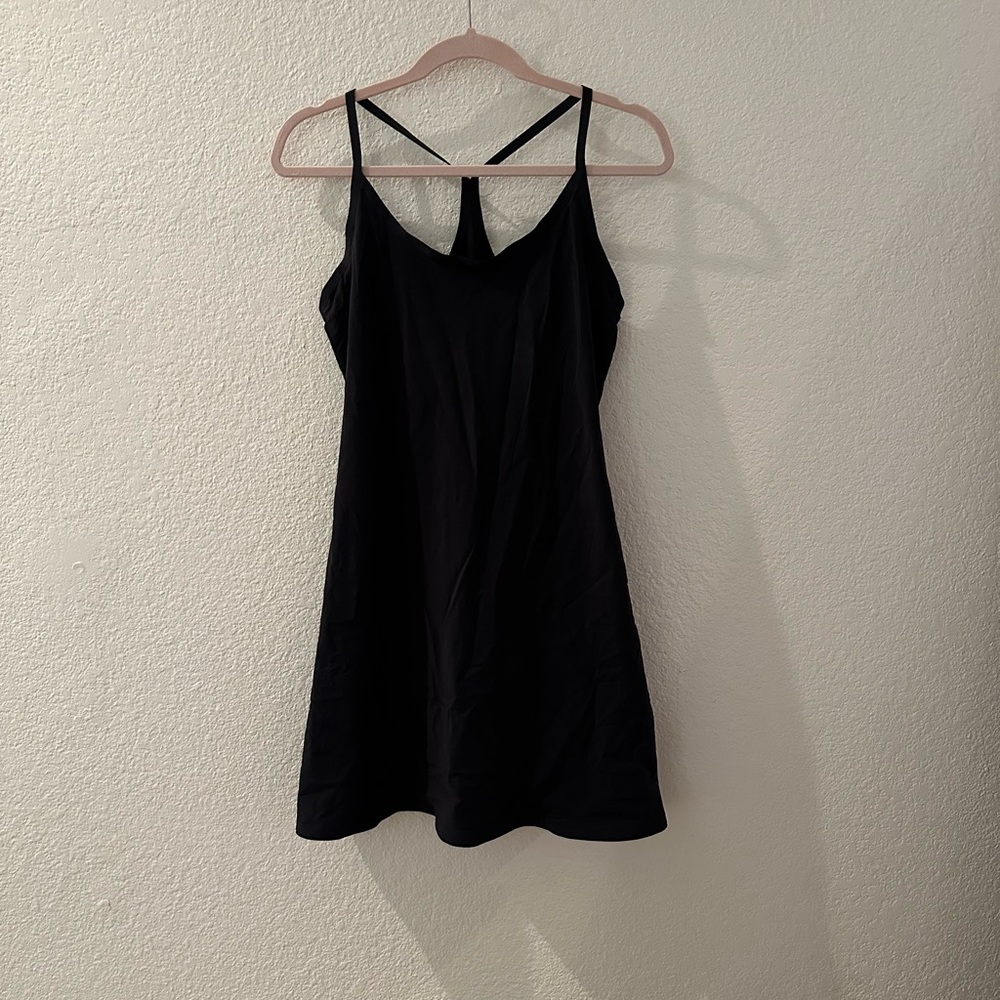 Outdoor Voices Classic Black Exercise Dress